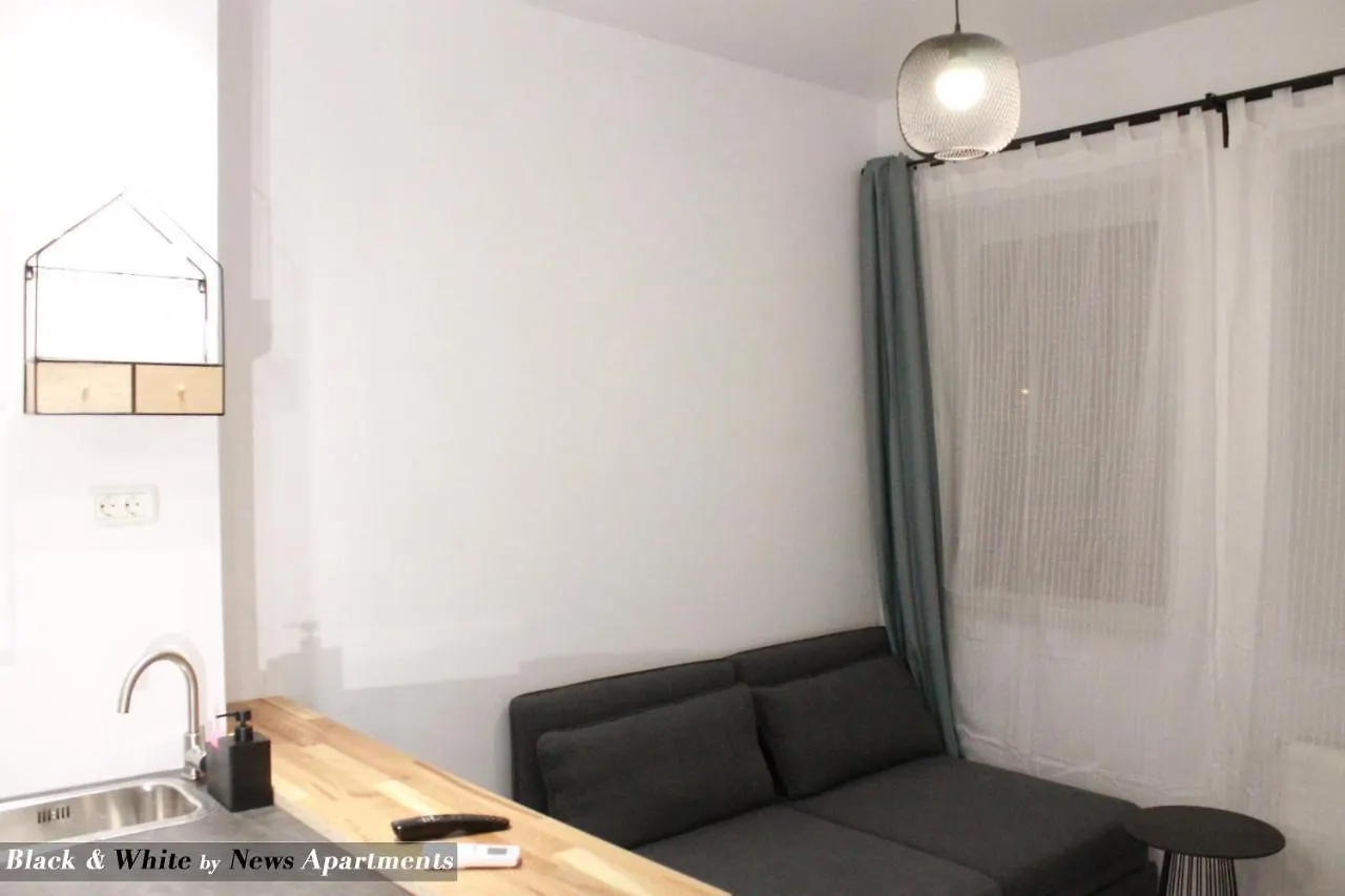 Black & White - News Apartment Bucharest Romania